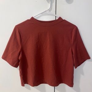 Cropped Oversized Tee